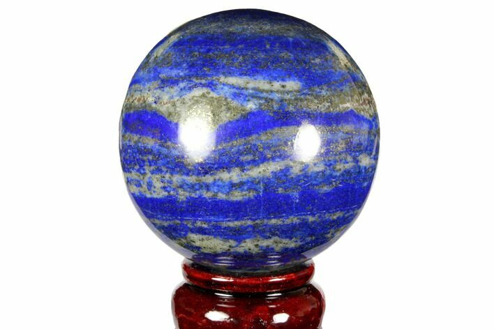 Polished Lapis Lazuli Sphere - Pakistan #149362
